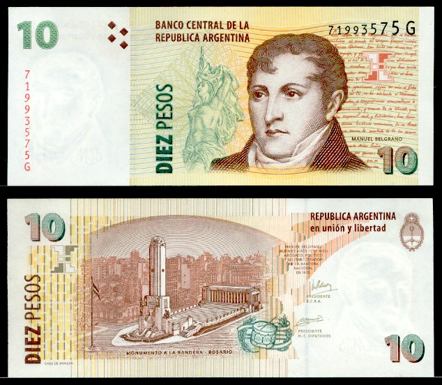 10 pesos